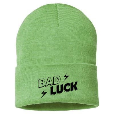 Bad Luck Lightning Sustainable Knit Beanie