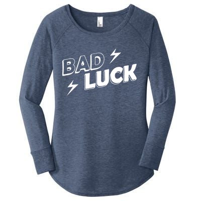 Bad Luck Lightning Women's Perfect Tri Tunic Long Sleeve Shirt