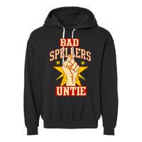 Bad Spellers Untie (Unite) Garment-Dyed Fleece Hoodie