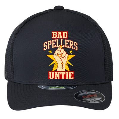 Bad Spellers Untie (Unite) Flexfit Unipanel Trucker Cap