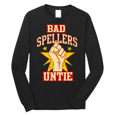 Bad Spellers Untie (Unite) Long Sleeve Shirt
