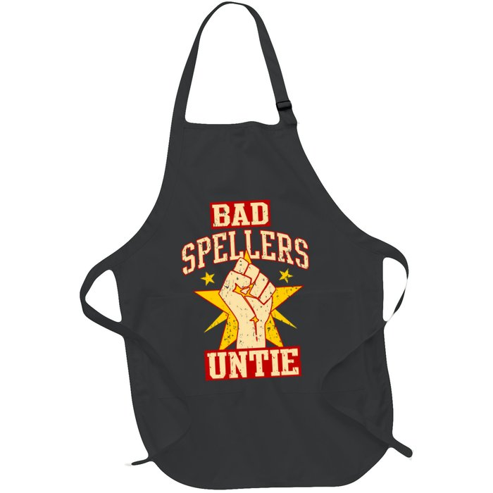 Bad Spellers Untie (Unite) Apron