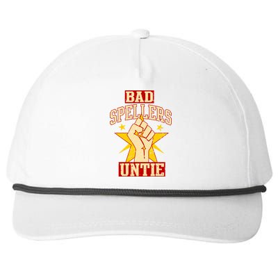 Bad Spellers Untie (Unite) Snapback Five-Panel Rope Hat