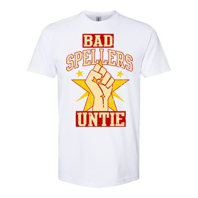 Bad Spellers Untie (Unite) Softstyle® CVC T-Shirt