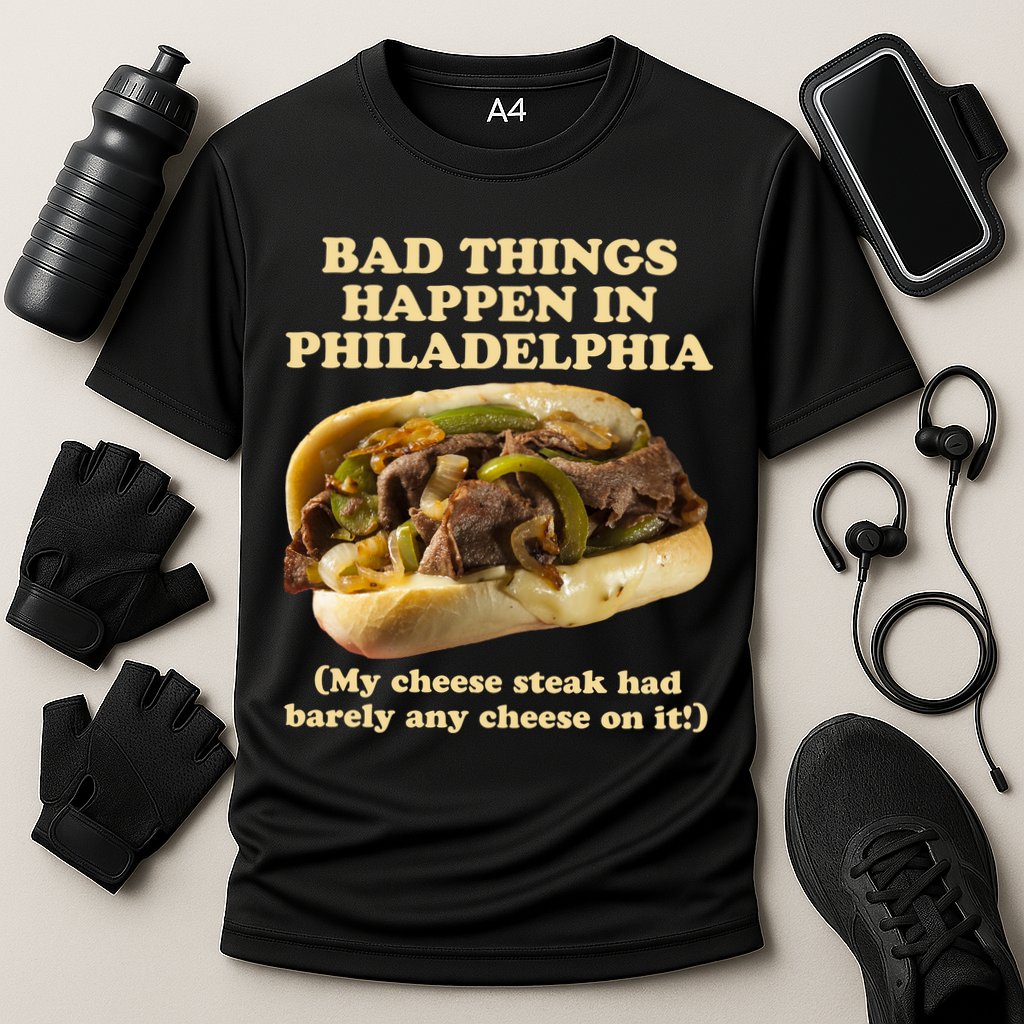 Bad Things Happen In Philadelphia  Cooling Performance Crew T-Shirt
