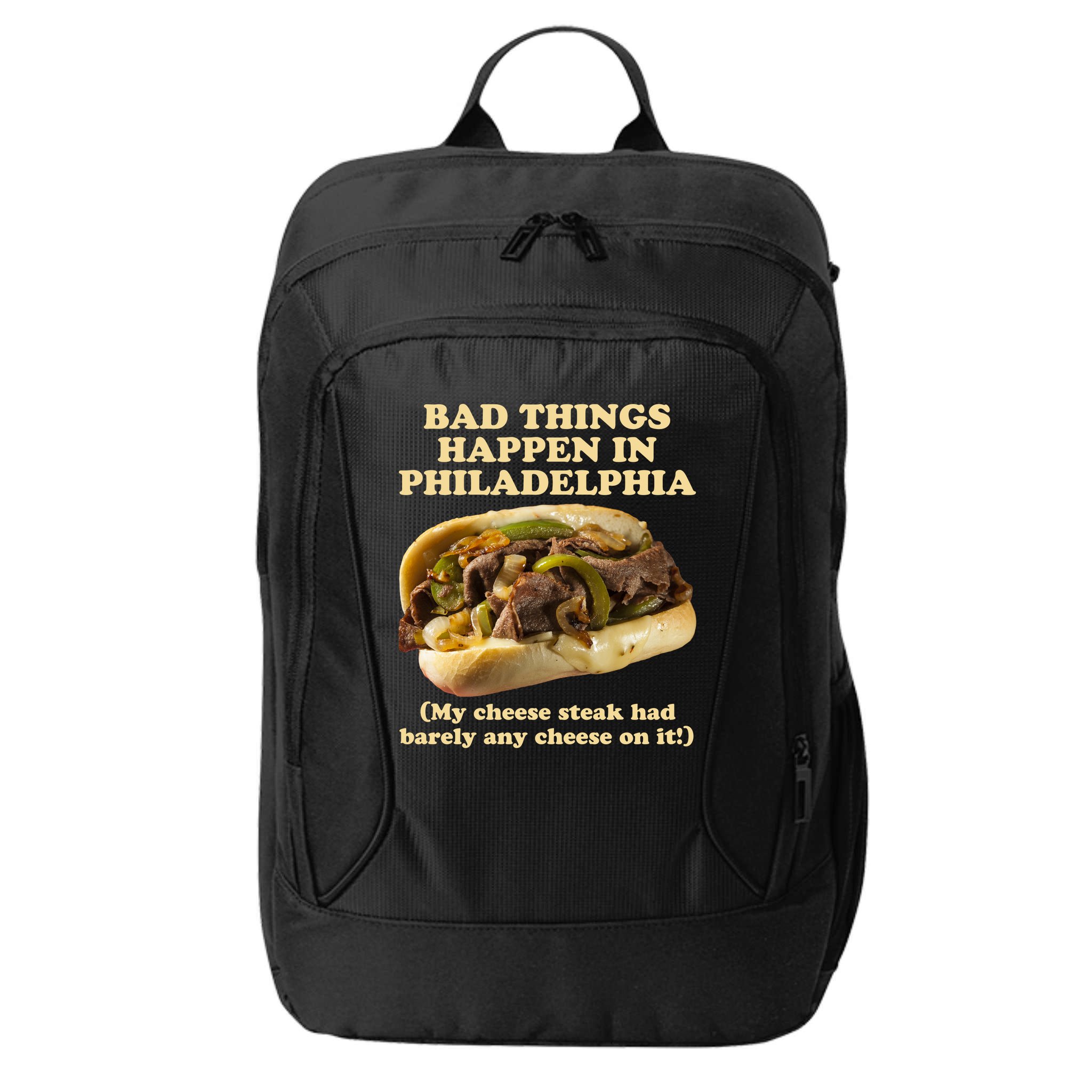 Bad Things Happen In Philadelphia  City Backpack