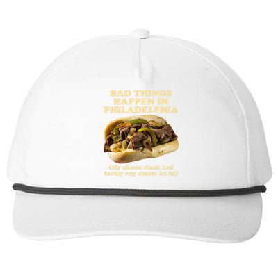 Bad Things Happen In Philadelphia  Snapback Five-Panel Rope Hat