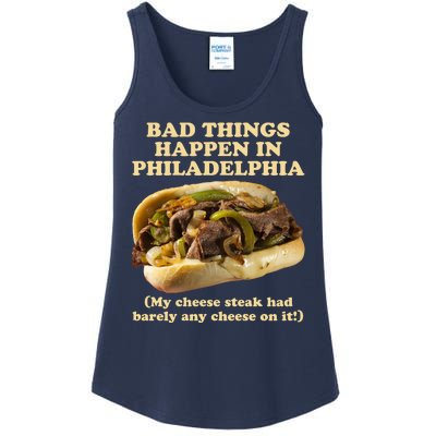 Bad Things Happen In Philadelphia  Ladies Essential Tank