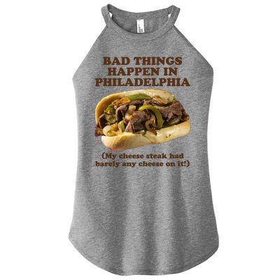 Bad Things Happen In Philadelphia  Women’s Perfect Tri Rocker Tank