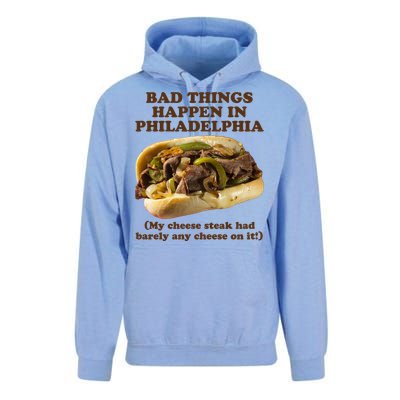 Bad Things Happen In Philadelphia  Unisex Surf Hoodie