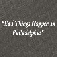 Bad Things Happen In Philadelphia Funny Cotton Canvas Backpack
