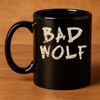 Bad Wolf 11oz C Handle Ceramic Mug