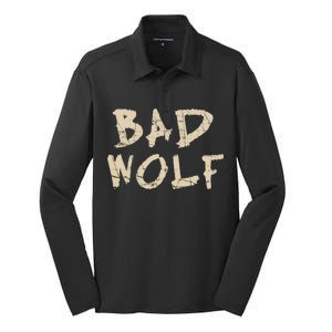 Bad Wolf Silk Touch Performance Long Sleeve Polo