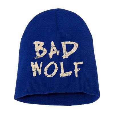 Bad Wolf Short Acrylic Beanie