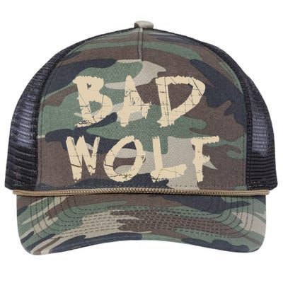 Bad Wolf Retro Rope Trucker Hat Cap