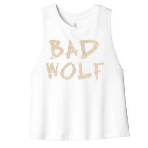 Bad Wolf Women's Racerback Cropped Tank