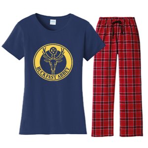 BUCKFAST ABBEY Devon Tonic Wine 'Bucky' Women's Flannel Pajama Set