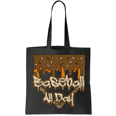 Baseball All Day Drip Camo Home Plate Ice Cream Bag
