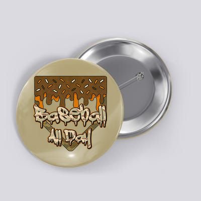 Baseball All Day Drip Camo Home Plate Ice Cream Button