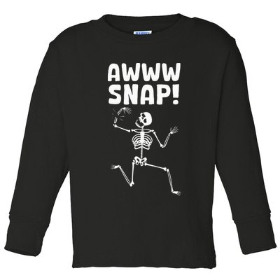 Broken Arm Design Broken Arm Recovery Toddler Long Sleeve Shirt