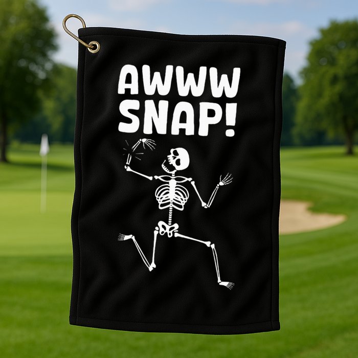 Broken Arm Design Broken Arm Recovery Golf Towel