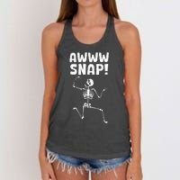 Broken Arm Design Broken Arm Recovery Women's Knotted Racerback Tank