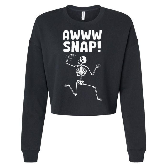Broken Arm Design Broken Arm Recovery Cropped Pullover Crew