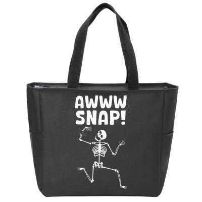 Broken Arm Design Broken Arm Recovery Zip Tote Bag