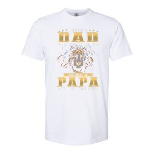 Being A Dad Is An Honor Being A Papa Is Priceless Dad Bod Great Gift Softstyle CVC T-Shirt