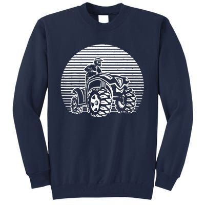 Best ATV Design 4 Wheeler ATV Quad Racing Tall Sweatshirt