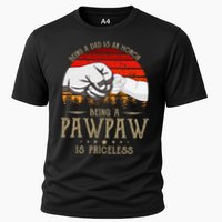 Being A Dad Is An Honor Being A Pawpaw Is Priceless Gift Cooling Performance Crew T-Shirt