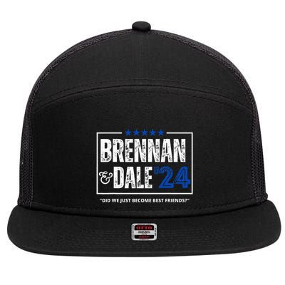 Brennan And Dale 2024 7 Panel Mesh Trucker Snapback Hat