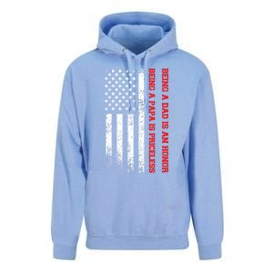 Being A Dad Is An Honor Dady Gift Unisex Surf Hoodie