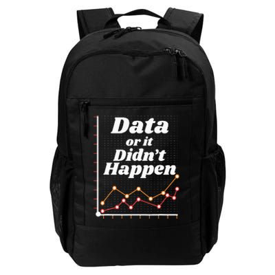 Behavior Analyst Data Or It Didnt Happen Daily Commute Backpack