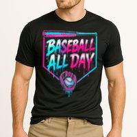 Baseball All Day Ice Cream Dripping Drip Cooling Performance Crew T-Shirt