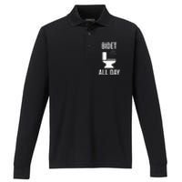 Bidet All Day Bidet Awareness For Good Toilet Health Performance Long Sleeve Polo