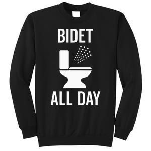 Bidet All Day Bidet Awareness For Good Toilet Health Sweatshirt