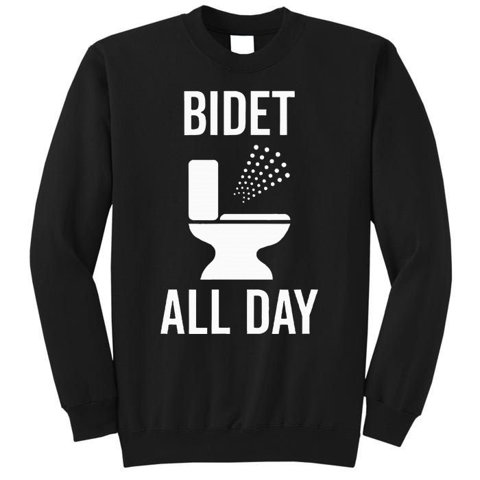 Bidet All Day Bidet Awareness For Good Toilet Health Sweatshirt