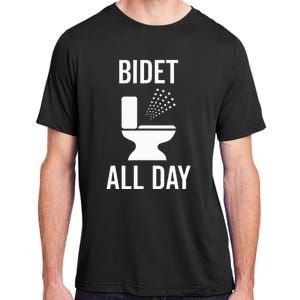 Bidet All Day Bidet Awareness For Good Toilet Health Adult ChromaSoft Performance T-Shirt