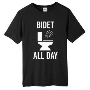 Bidet All Day Bidet Awareness For Good Toilet Health Tall Fusion ChromaSoft Performance T-Shirt