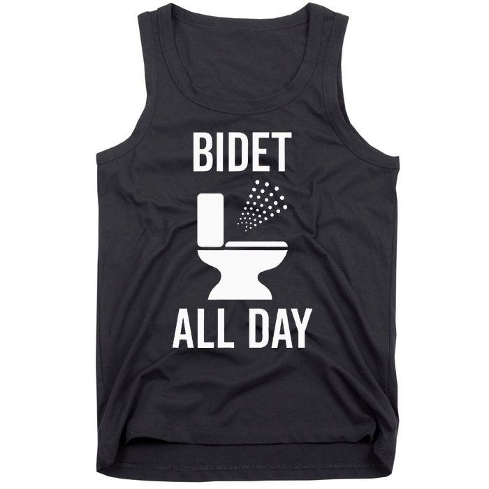 Bidet All Day Bidet Awareness For Good Toilet Health Tank Top