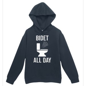 Bidet All Day Bidet Awareness For Good Toilet Health Urban Pullover Hoodie