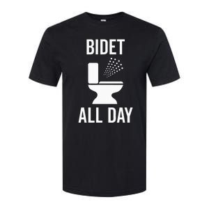 Bidet All Day Bidet Awareness For Good Toilet Health Softstyle CVC T-Shirt