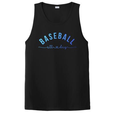 Baseball All Day Baseball Mom Gift Baseball Mom Gift PosiCharge Competitor Tank