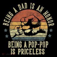 Being A Dad Is An Honor Being A Poppop Is Priceless Poppop Mesh Reversible Basketball Jersey Tank