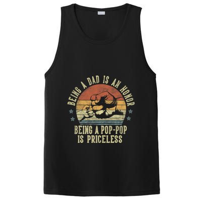 Being A Dad Is An Honor Being A Poppop Is Priceless Poppop PosiCharge Competitor Tank