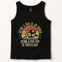 Being A Dad Is An Honor Being A Poppop Is Priceless Poppop Tank Top