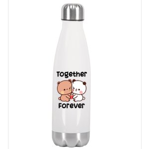 Bubu And Dudu Together Forever Lovers Stainless Steel Insulated Water Bottle