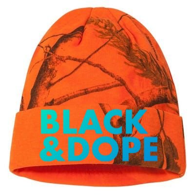 Black And Dope Great Gift Crafted For Black Culture Cool Gift Kati Licensed 12" Camo Beanie