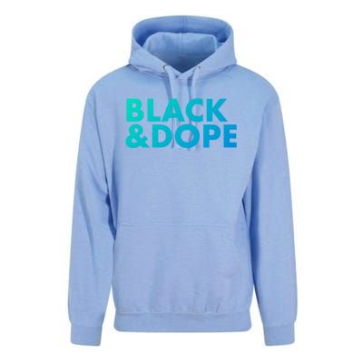 Black And Dope Great Gift Crafted For Black Culture Cool Gift Unisex Surf Hoodie